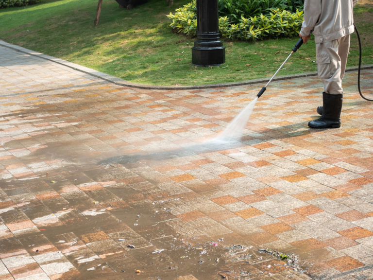 Imperial Custom Painting - Pressure Washing Job